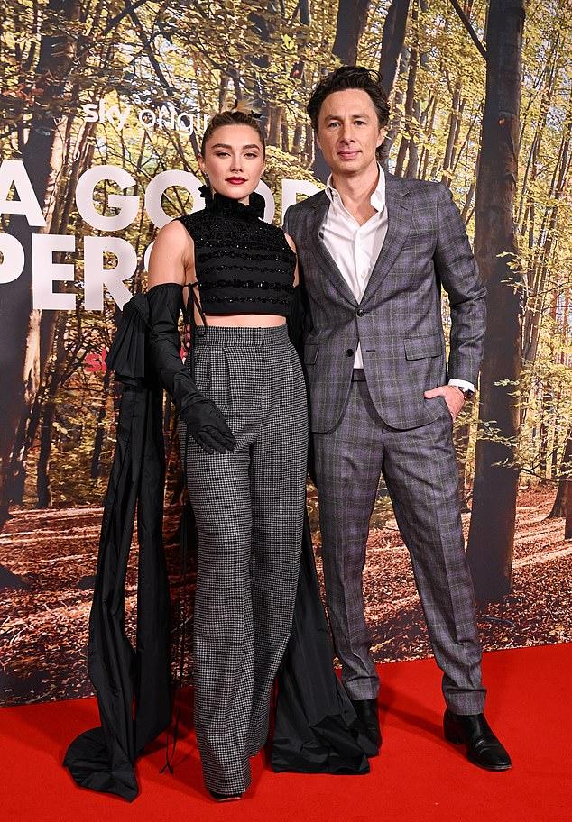 Флоренс тяжело переживала критику за отношения с режиссером Заком Браффом из-за их 21-летней разницы в возрасте.