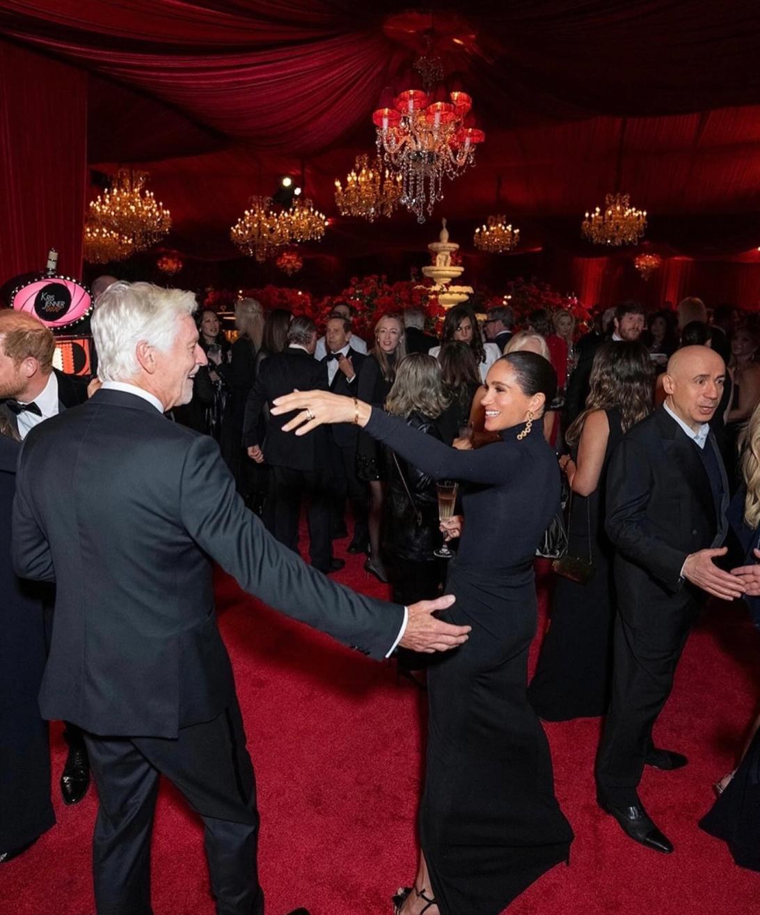 Меган Маркл замечена у Крис Дженнер.