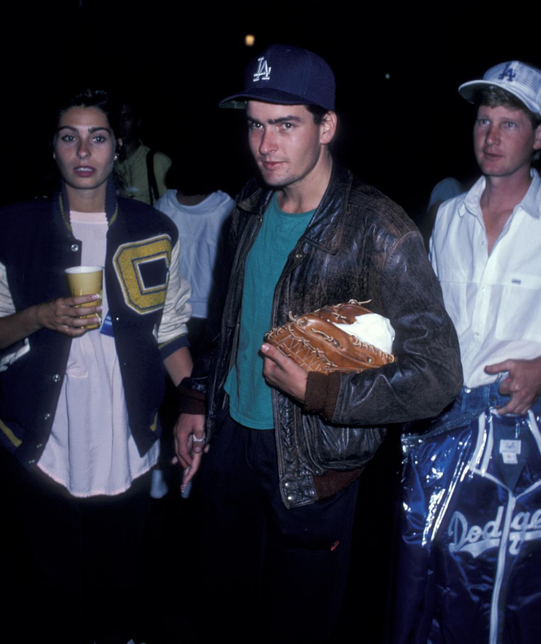 Долли Фокс и Чарли Шин.