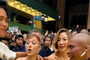 Синтия Эриво спасла Ариану Гранде от напористого фаната