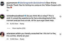 Безумный фанат, который перепрыгнул через ограждение и бросился прямо к Ариане Гранде во время сингапурской премьеры фильма «Злая: Во имя добра», теперь обвиняется в правонарушении