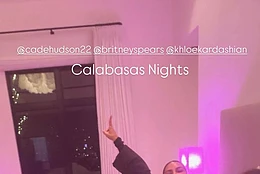 Бритни Спирс пришла на пижамную вечеринку к Ким Кардашьян