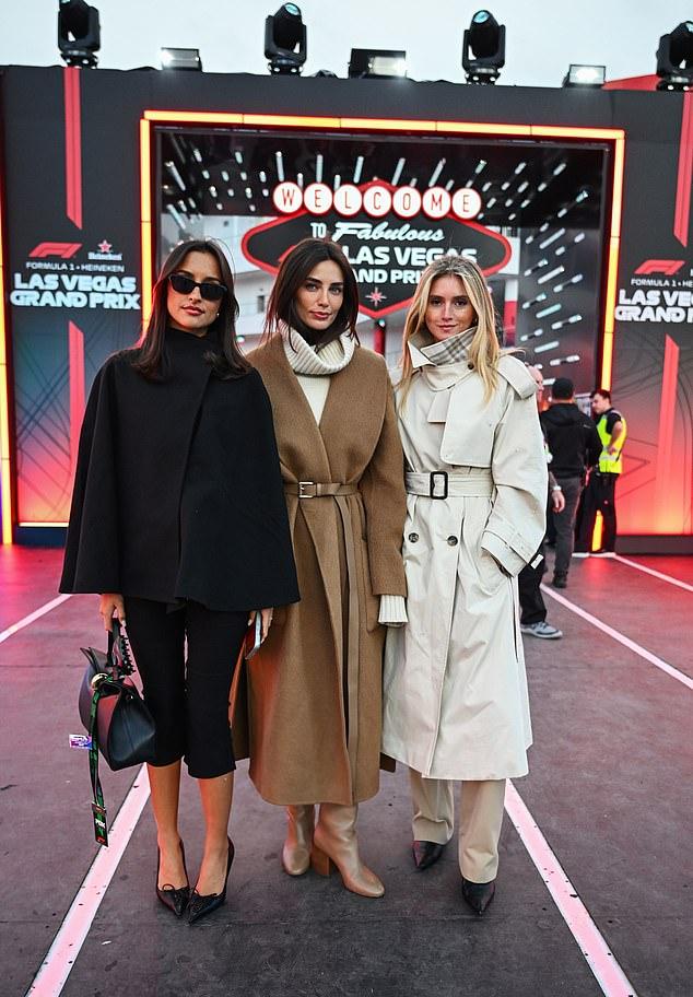 Среди гостей гонки были замечены Александра Сен-Млё и Ребекка Дональдсон, спутница спортсмена.