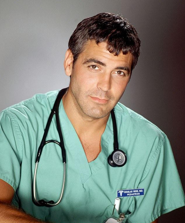 64-летний Клуни, играя роль красавца доктора Росса в «Скорой помощи», пересекся с ныне покойным Ньюманом.