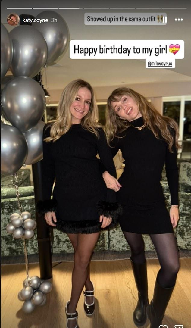 Майли Сайрус опубликовала в Instagram воскресные фото со своего 33-летия.