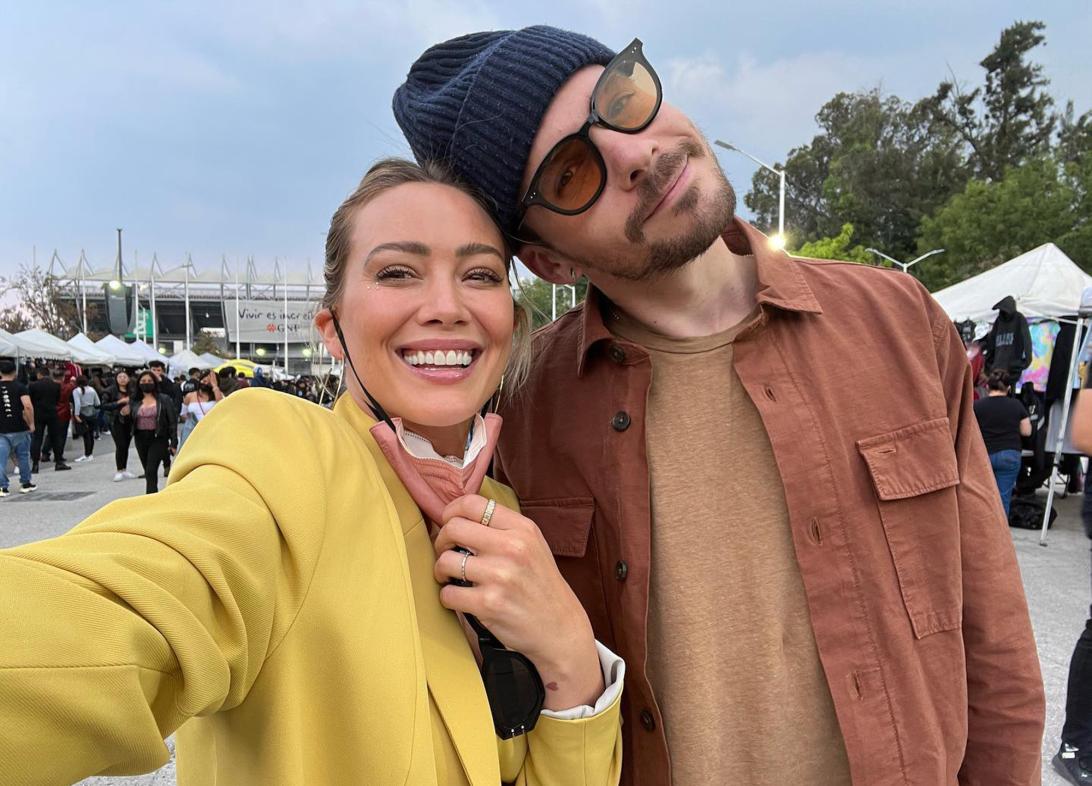 Хилари Дафф с мужем.