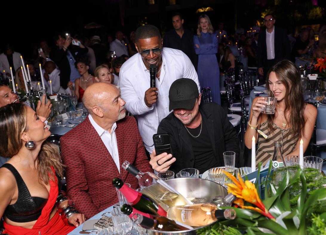 Наташа Пунавалла, Кристиан Лубутен, Джейми Фокс, Леонардо Ди Каприо и Виттория Черетти посетили гала-вечер Gala One Сен-Тропе 2025 в Гассене 24 июля.