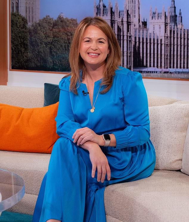 Именно, это Джованна Флетчер, появившаяся на Good Morning Britain в этом месяце.