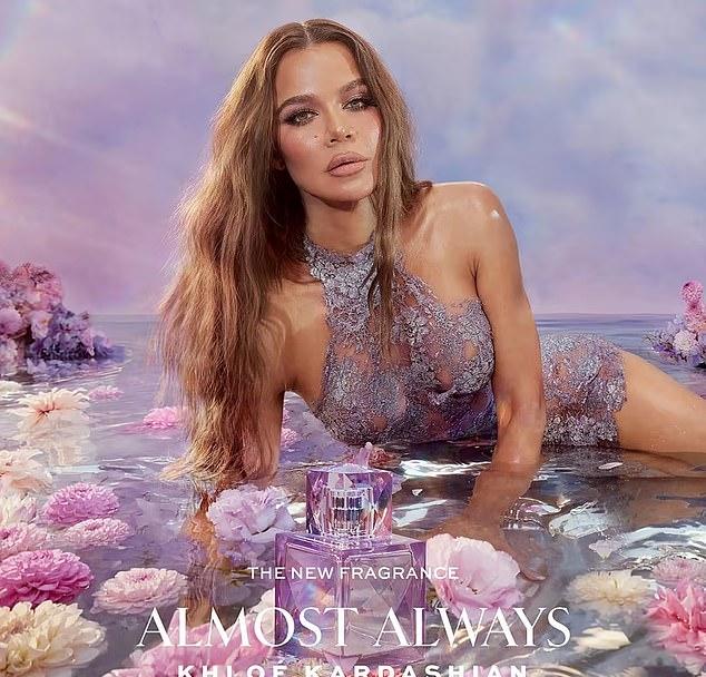 Хлои Кардашьян поразила неузнаваемым образом на съемках нового парфюма Almost Always.