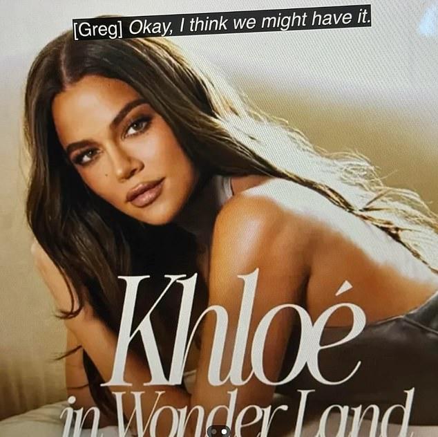 Камеры реалити-шоу засняли Хлои на съемках, а затем показали финальное фото, где она выглядела поразительно неузнаваемой.