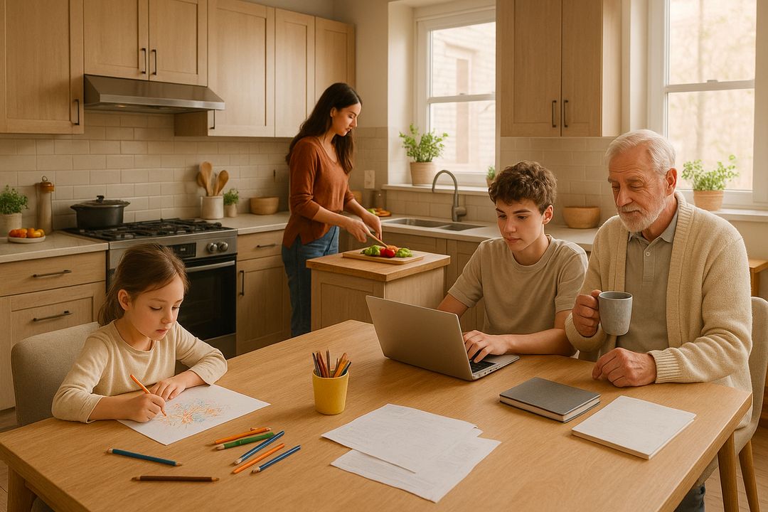 Кухня для большой семьи: проектируем с учётом всех потребностей. Как понять реальные потребности большой семьи и превратить их в техническое задание