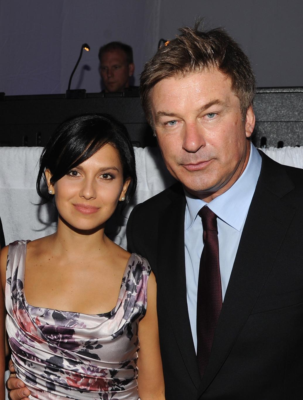 Хилария Томас и Алек Болдуин на вечере Тони Беннетта.