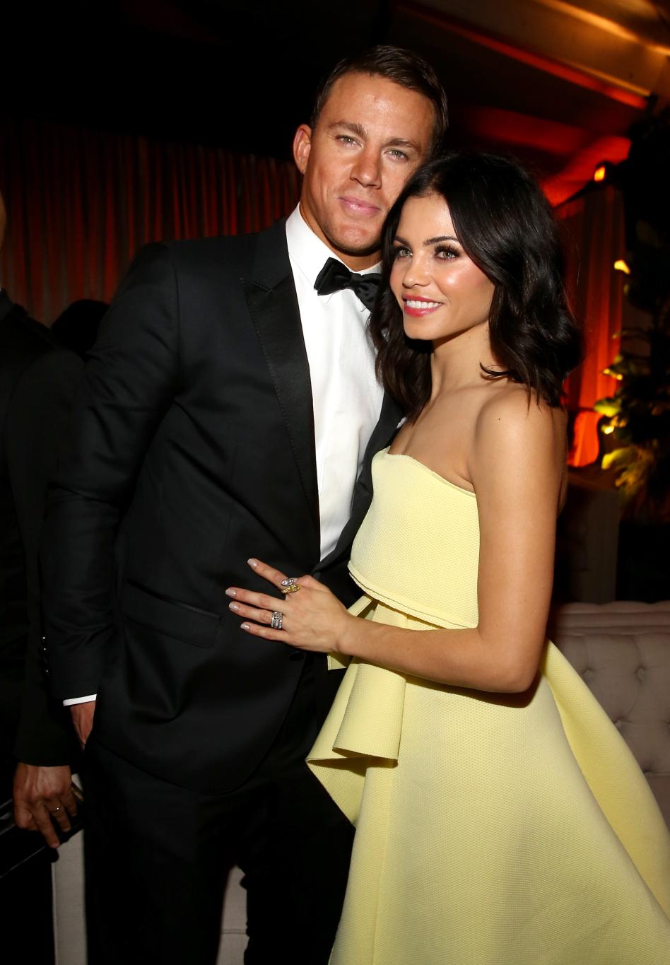 Ченнинг Татум и Дженна Деван посетили мероприятие The Weinstein Company & Netflix.