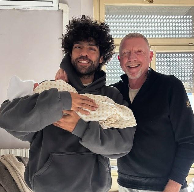 31-летний сын Бориса Беккера Ной встретил новорожденную сестру Зои от третьей жены отца. Разница в возрасте поразительна. 58-летний Беккер "переваривает" эмоции.