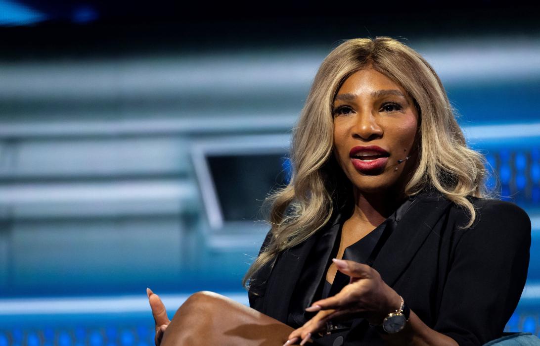 Серена Уильямс выступила на Американском бизнес-форуме в Майами.