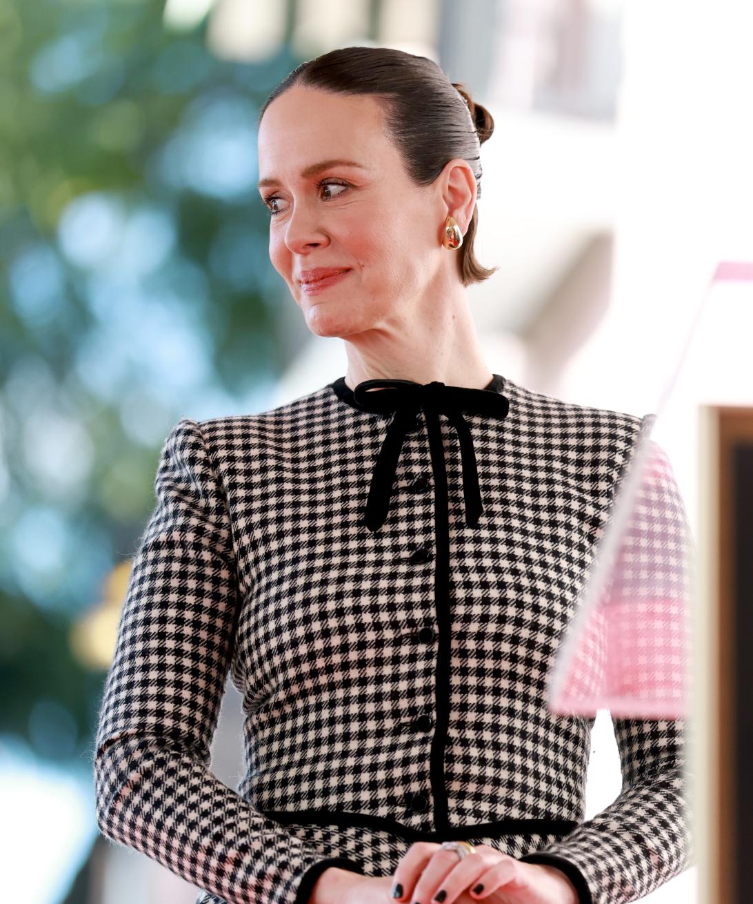 Сара Полсон получила заслуженную звезду на Голливудской Аллее Славы.