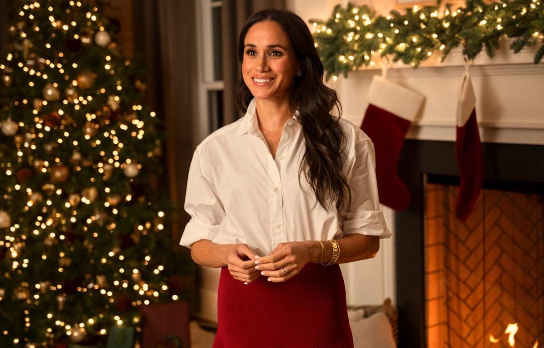 Меган Маркл в центре внимания.