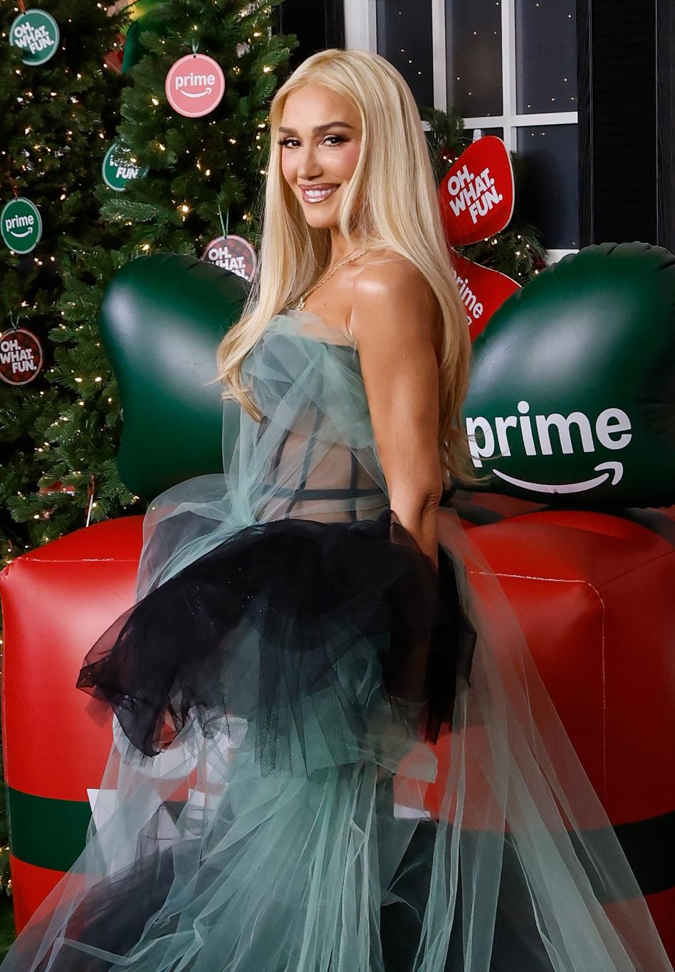 Гвен Стефани на нью-йоркской премьере фильма "О, как весело!".