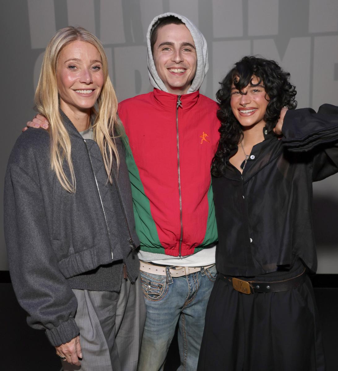 Знаменитости: Гвинет Пэлтроу, Тимоти Шаламе и Одесса А.