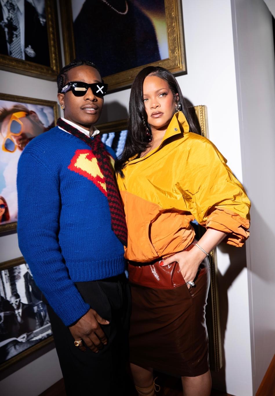 Рианна и A$AP Rocky поразили смелыми образами на мероприятии Ray-Ban.