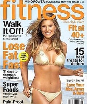 На обложке журнала «Фитнес».