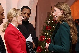 Сара Макдермотт прониклась духом Рождества, посетив службу гимнов принцессы Уэльской со своими родителями