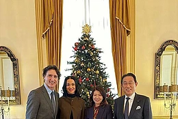 Джастин Трюдо прокомментировал свой роман с Кэти Перри после встречи пары с бывшим премьер-министром Японии