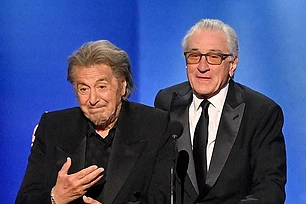 Аль Пачино был замечен с кольцом, похожим на обручальное, на мероприятии, посвященном блокбастеру Леонардо Ди Каприо «Битва за битвой»