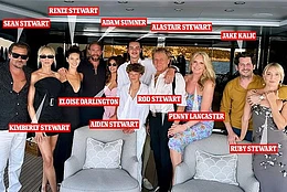 Пенни Ланкастер расплакалась, рассказывая свою трогательную историю любви с Родом Стюартом в новой праздничной программе Би-би-си