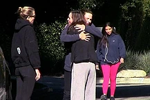 Дженнифер Гарнер провела воскресенье с подругами в Лос-Анджелесе