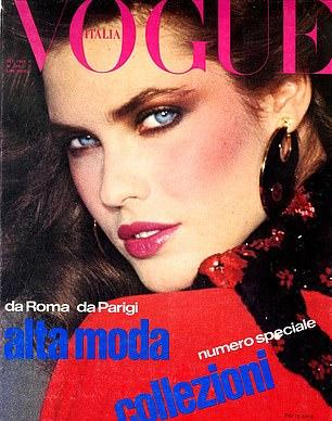 На обложке итальянского Vogue.