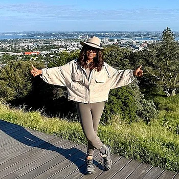 Опра Уинфри совмещает выступления с активным отдыхом в Австралии и Новой Зеландии