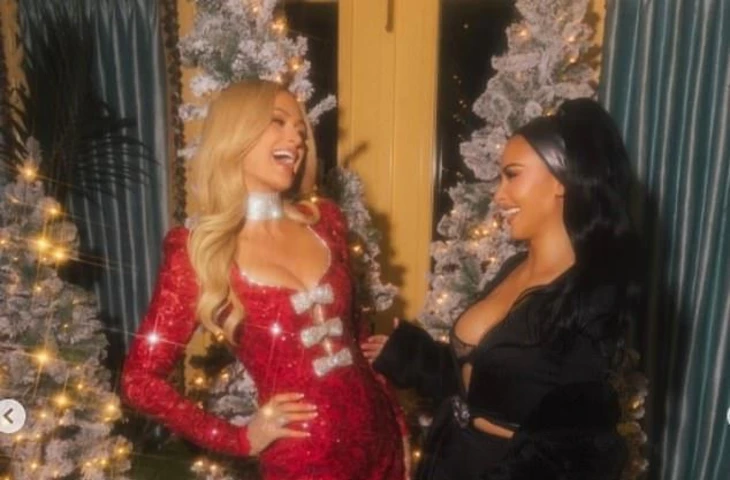 Дружба Ким Кардашьян и Пэрис Хилтон: от «творожных ягодиц» до праздничного воссоединения