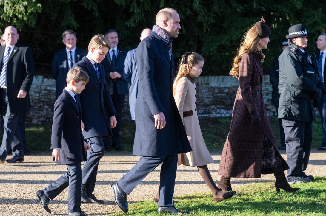 С Рождеством от семьи Уэльских