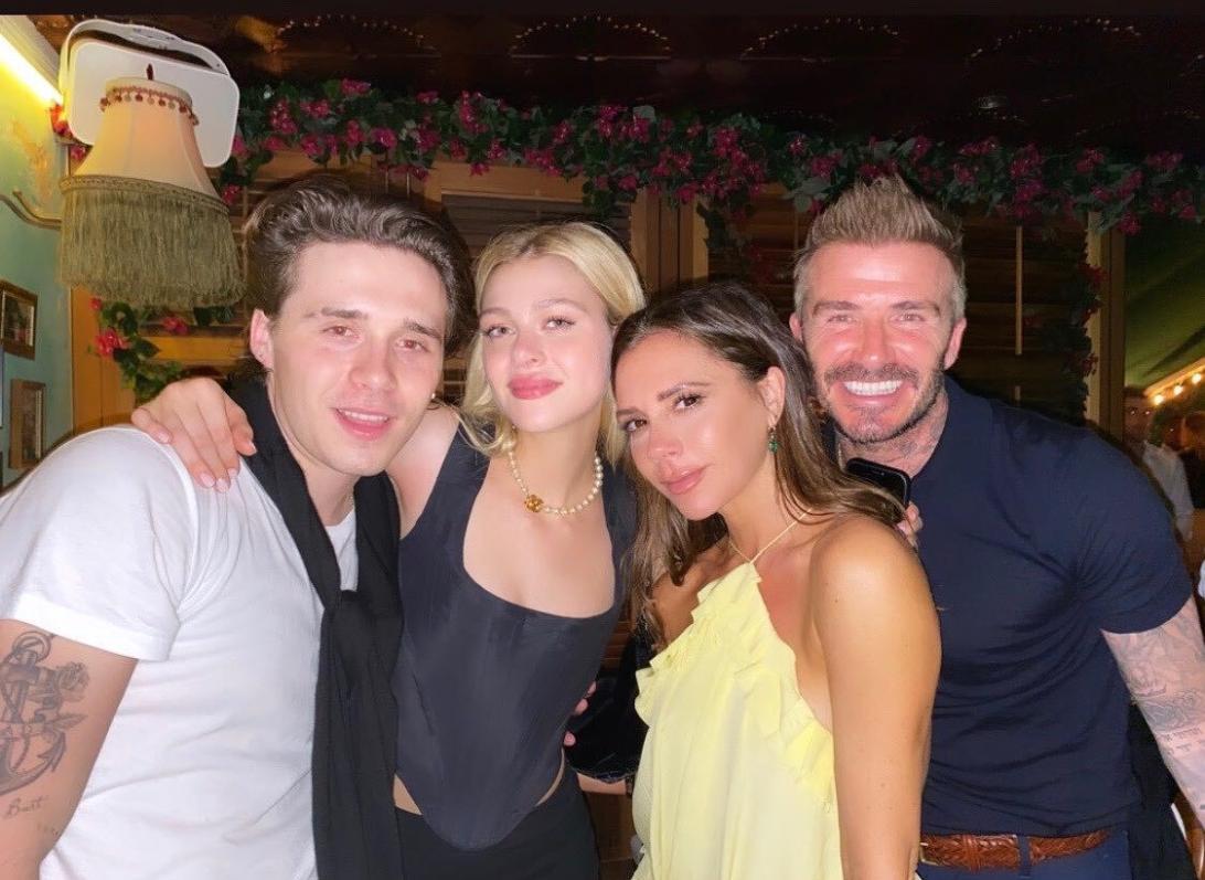 Семейная вражда Бекхэмов продолжается