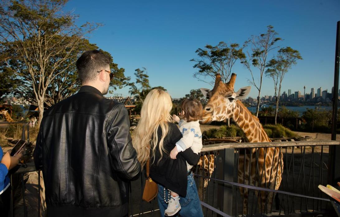 Линдси Лохан поделилась редким снимком своего сына Луая, играющего в снегу