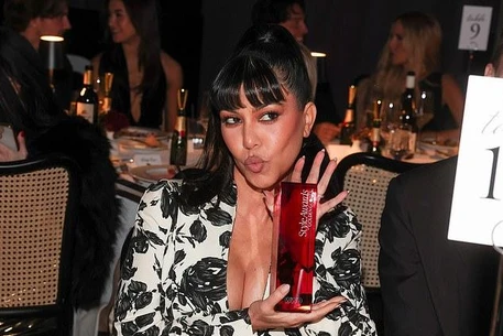 Она продемонстрировала серию ошеломительных образов в недавно завершившемся седьмом сезоне семейного сериала The Kardashians на Hulu