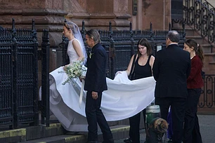 Майя Хоук и Кристиан Ли Хатсон поженились