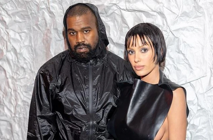 Жена Канье Уэста, Бьянка Цензори, продемонстрировала поразительные светлые брови, когда на этой неделе пара отправилась на ужин в Лос-Анджелес