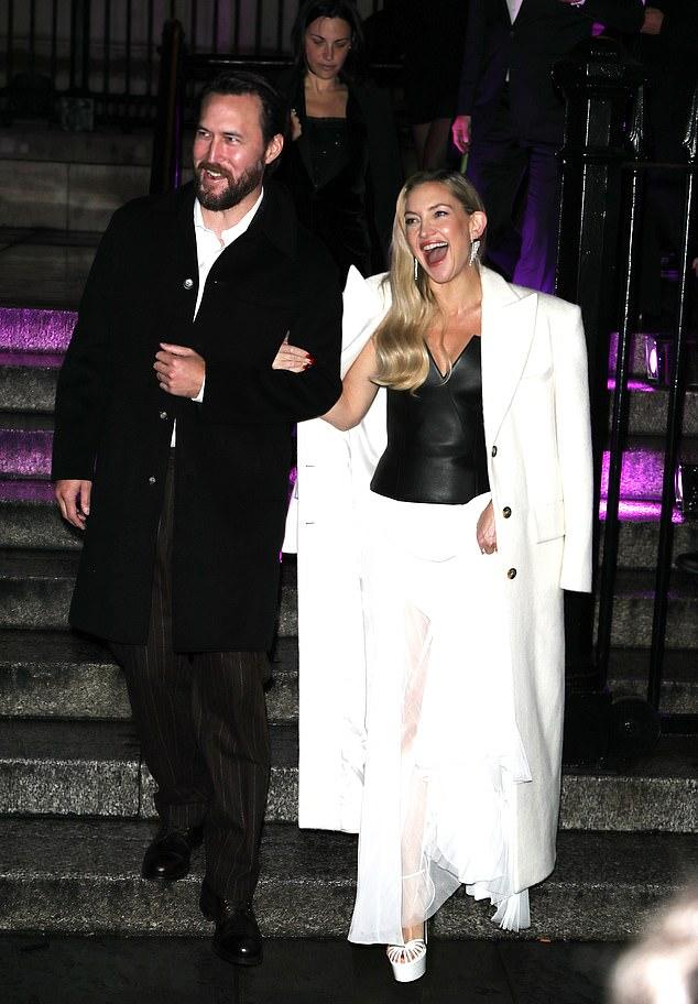 Кейт Хадсон на седьмом небе от счастья после вечеринки номинантов BAFTA