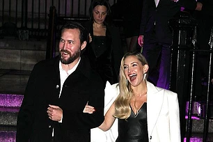 Кейт Хадсон на седьмом небе от счастья после вечеринки номинантов BAFTA