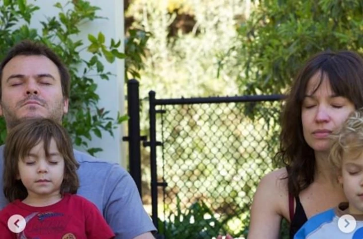 Джек Блэк поздравил жену Таню Хайден с 20-летием их свадьбы