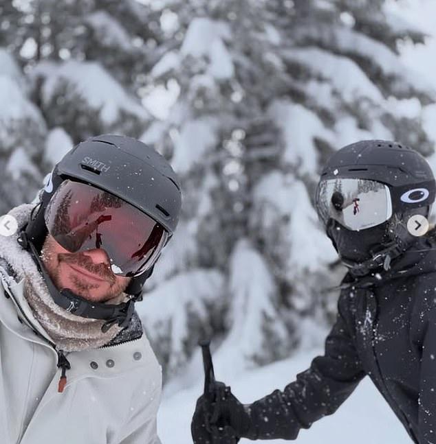 Дэвид Бекхэм провел трогательный лыжный отпуск с дочерью Харпер во время каникул, поделившись серией милых фотографий в Instagram в понедельник
