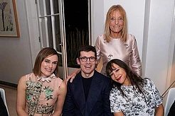 Кира Найтли на ужине в Лондоне в честь 20-летия модного бренда Erdem