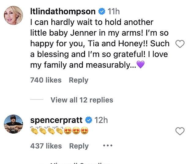 Кайли Дженнер и Ким Кардашьян выразили поддержку Броди Дженнеру, который готовится стать отцом во второй раз вместе с женой Тиа Бланко