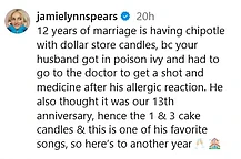 Романтический юбилей Джейми Линн Спирс пошел не по плану