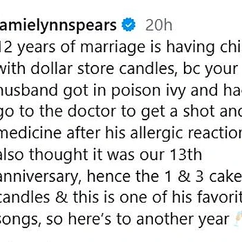 Романтический юбилей Джейми Линн Спирс пошел не по плану