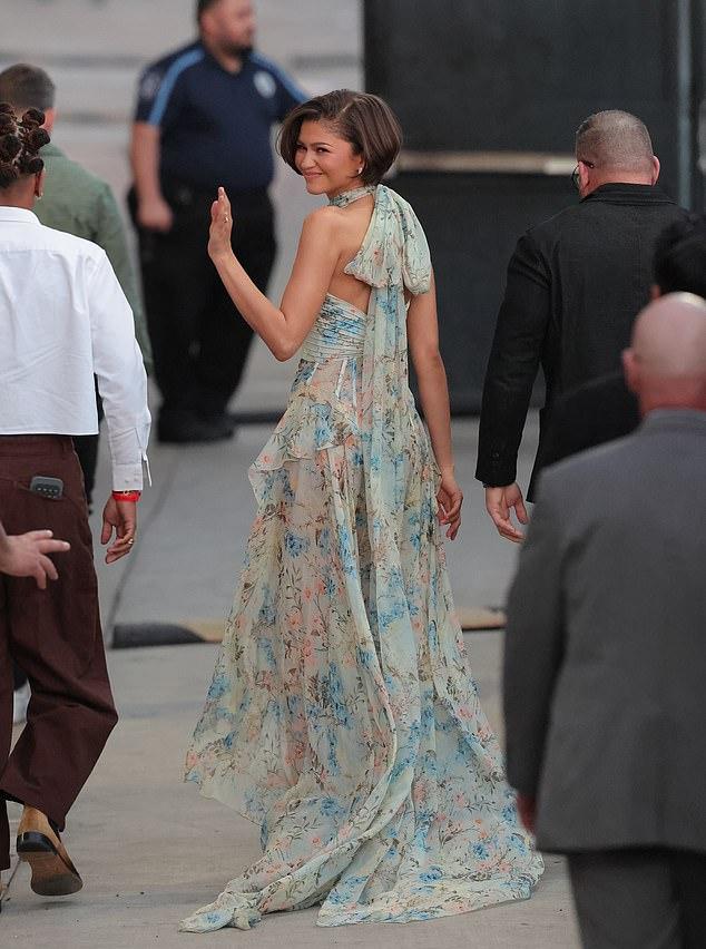 Зендея блистает после шоу Джимми Киммела