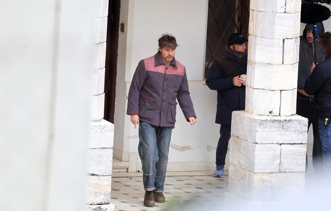 Брэд Питт почти неузнаваем на съемках своего нового проекта «The Riders»