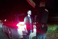 Кадры скандального ареста Джастина Тимберлейка в Хэмптонсе наконец обнародованы